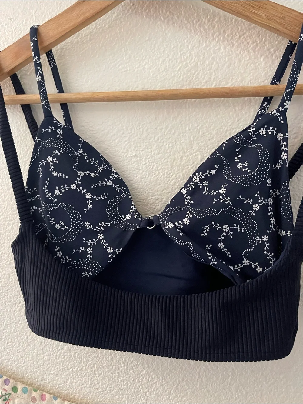 Frankies Bikinis Bellamy Ribbed Bikini Top
